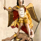 Erzengel Michael mit gefallenem Engel