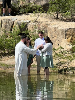 Taufe im See