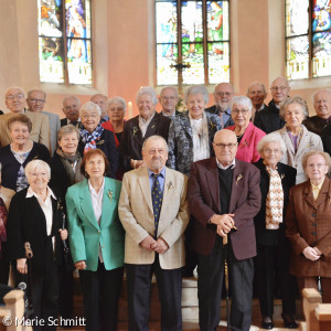 Gruppenbild aller JubilarInnen